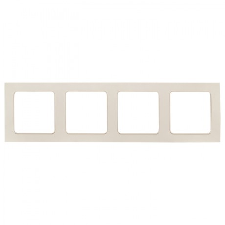 Стокгольм Рамка 4-местная белая EKF PROxima EZM-G-303-20