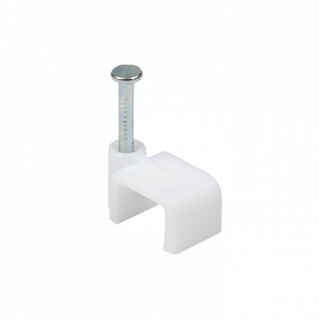 Скоба крепежная квадратная (плоская) (8мм (50шт.) EKF PROxima plcn-ss-8