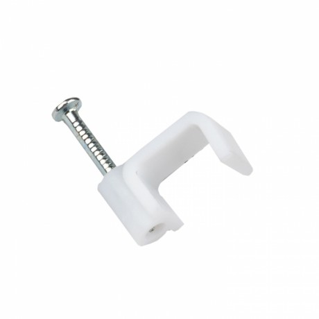 Скоба крепежная квадратная (плоская) (8мм (50шт.) EKF PROxima plcn-ss-8