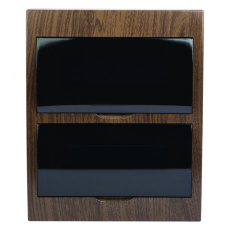 Щит распределительный навесной ЩРН-П-24 темное дерево IP41 EKF PROxima pb40-n-24-dark