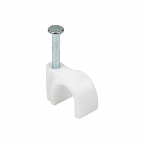 Скоба крепежная круглая (7мм.) (50шт.) EKF PROxima plcn-sr-7