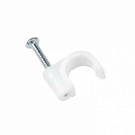 Скоба крепежная круглая (7мм.) (50шт.) EKF PROxima plcn-sr-7