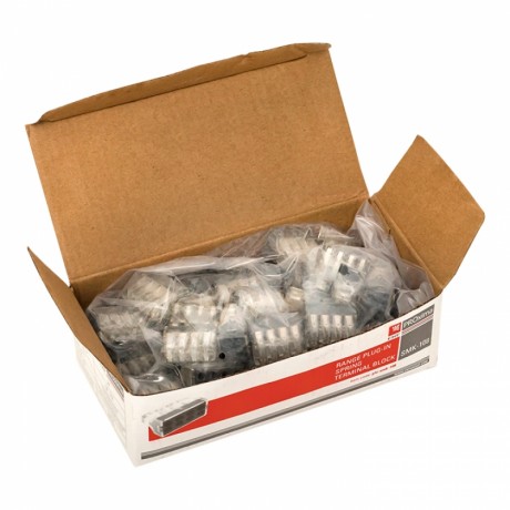 Строительно-монтажная клемма СМК 773-108 8 отверстий 1,0-2,5мм2 (50шт.) EKF PROxima plc-smk-108