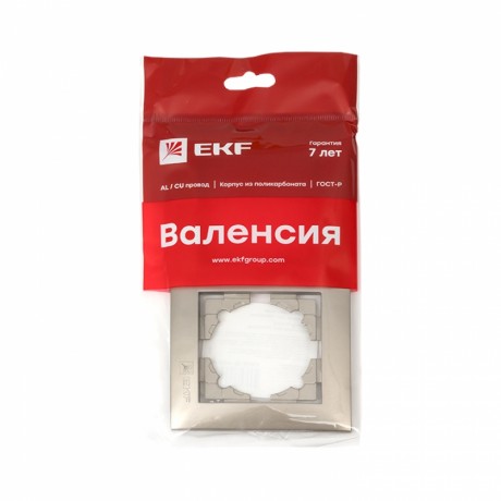 Валенсия Рамка 2-местная кашемир EKF EWM-G-302-40