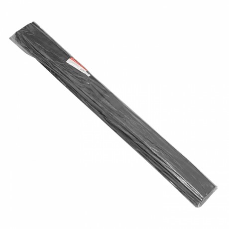 Термоусаживаемая трубка ТУТк с клеевым слоем нг 50/17 черная в отрезках по 1м EKF PROxima tut-k50-b