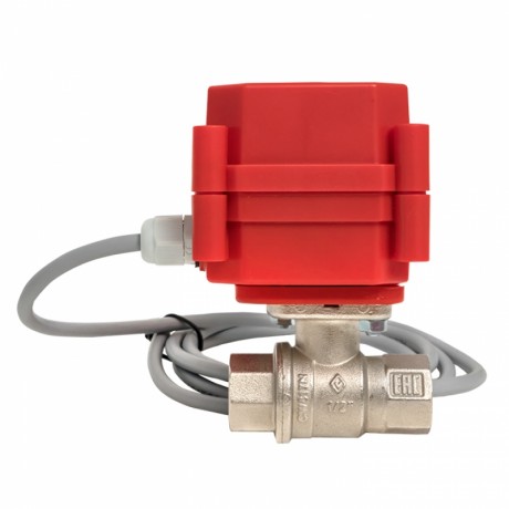 AquaExpert 220V Шаровой кран с электроприводом 1/2 дюйма EKF PROxima AquaExpert-valve-1/2