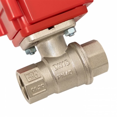 AquaExpert 220V Шаровой кран с электроприводом 1/2 дюйма EKF PROxima AquaExpert-valve-1/2