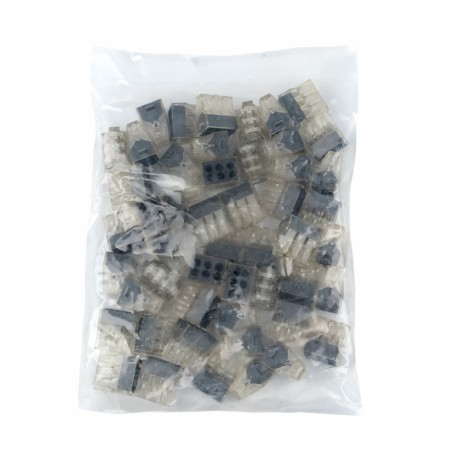 Строительно-монтажная клемма СМК 773-106 6 отверстий 1,0-2,5мм2 (50шт.) EKF PROxima plc-smk-106