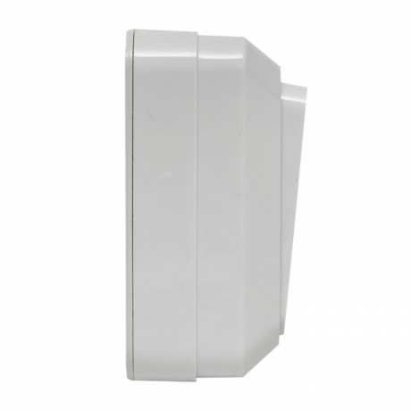 Рим Выключатель 2-клавишный с индикатором 10А белый EKF ENV10-123-10