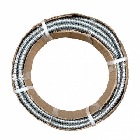 Металлорукав Р3-ЦХ-15 с протяжкой (20 м) EKF PROxima mrzn-15-20