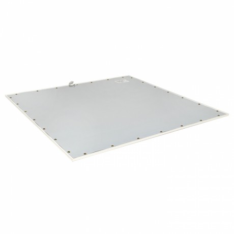 Панель светодиодная тонкая ЛУО-4005-L 36Вт 4000К IP40 опал белая без драйвера 595х595 EKF Basic LPS-4005-L-36-4000