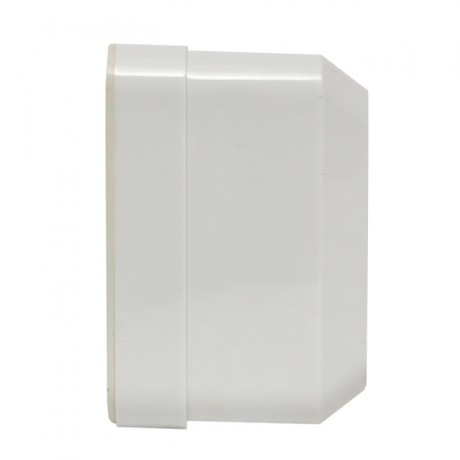 Рим Розетка 1-местная 16А с заземлением белая EKF ENR16-028-10