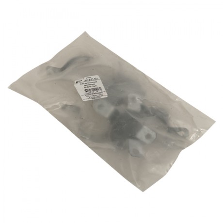 Скоба металлическая двухлапковая d31-32 мм (10 шт) EKF PROxima sm-2-31-32-r