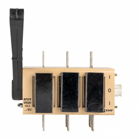Выключатель-разъединитель ВР32У-31А71220 100А 2 направ. с д/г камерами несъемная левая/правая рукоятка MAXima EKF PROxima uvr32-31a71220