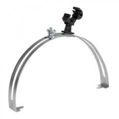 Держатель коньковый регулируемый с пластиковым фиксатором 130-240мм Ni EKF PROxima lp-d2204-ni