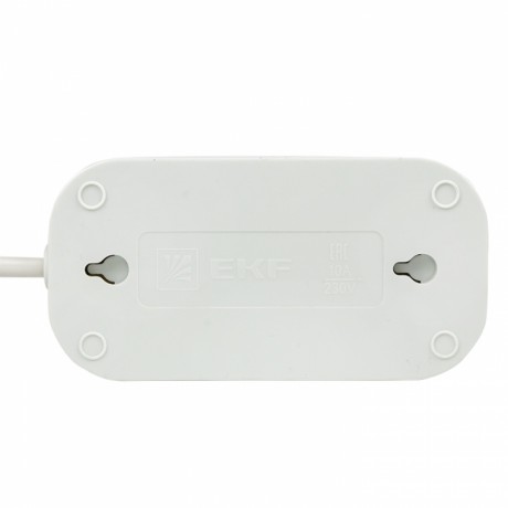 Удлинитель Эксперт 2 гнезда 3 метра 10А/2,2кВт без заземления ПВС 2х0,75 EKF PROxima UBA10-275-2-03