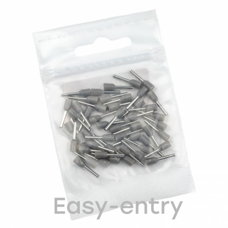 Наконечник штыревой втулочный изолированный НШвИ 0,75-8 (50шт.) EKF PROxima nhvi-0.75-8