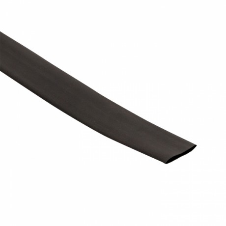 Термоусаживаемая трубка ТУТ нг 14/7 черная в отрезках по 1м EKF PROxima tut-14-b-1m