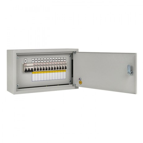 Щит осветительный ОЩВ с автоматическими выключателями 3P 1x63A 1P 12x16A oshv-63-12