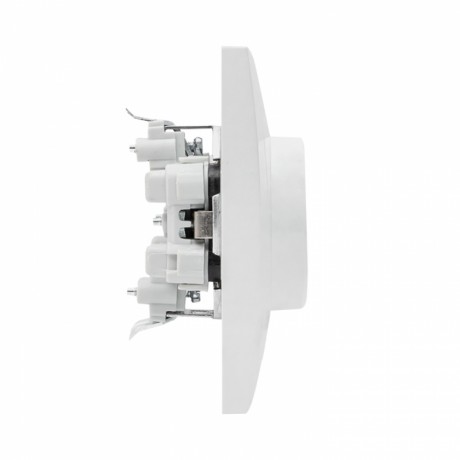 Валенсия розетка 2-местная с/з 16А белая с защ. штор. EKF PROxima EWR16-128-10