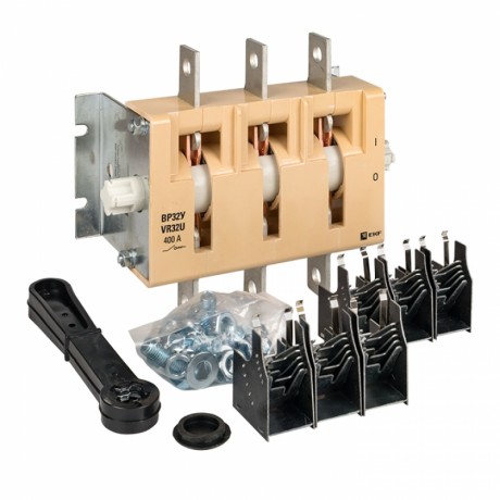 Выключатель-разъединитель ВР32У-37А31220 400А 1 направ. с д/г камерами несъемная левая/правая рукоятка MAXima EKF PROxima uvr32-37a31220