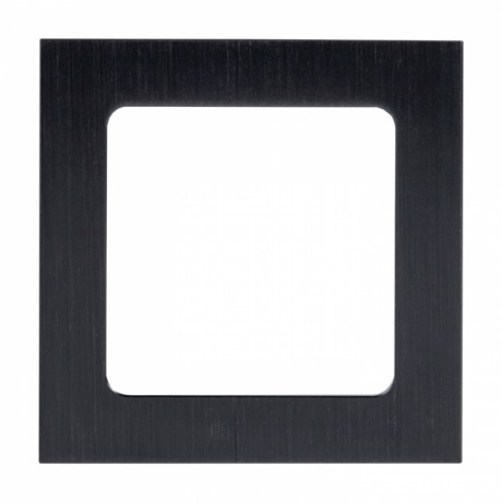 Стокгольм Рамка 1-местная металлическая черная EKF PROxima EZM-G-302-10