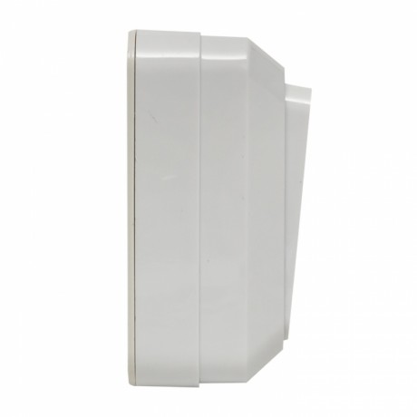 Рим Выключатель проходной 1-клавишный с индикатором 10А белый EKF ENV10-125-10