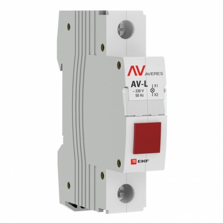 Лампа сигнальная AV-L красная EKF AVERES av-l-red-averes