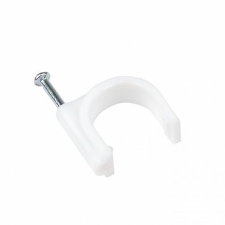 Скоба крепежная круглая (16мм.) (50шт.) EKF PROxima plcn-sr-16