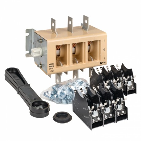 Выключатель-разъединитель ВР32У-35А71220 250А 2 направ.с д/г камерами несъемная левая/правая рукоятка MAXima EKF PROxima uvr32-35a71220