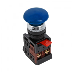 Кнопка AEA-22 синяя NO+NC Грибок EKF PROxima pbn-aea-b