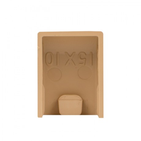 Заглушка (15х10) (4 шт) светлое дерево EKF-Plast ecl-15-10x4