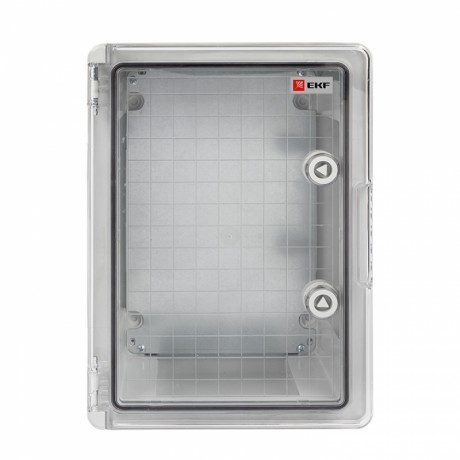 Щит пластиковый с монтажной платой прозр. дверь 350х250х150 мм IP65 EKF PROxima PBT65MP002