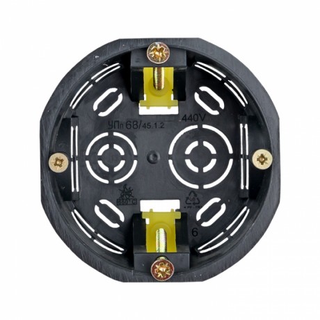 Коробка установочная КМП-020-011 для полых стен (71х45) с пластиковыми лапками IP30 EKF PROxima plc-kmp-020-011