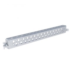 Рейка монтажная перфорированная с торцевым монтажом Д400 (4 шт) EKF AVERES ARM400T