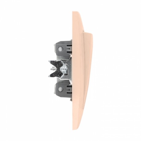 Валенсия выключатель 1-кл. 10А кремовый проходной EKF PROxima EWV10-025-20