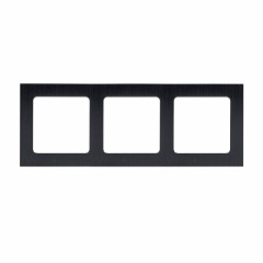 Стокгольм Рамка 3-местная металлическая черная EKF PROxima EZM-G-304-10