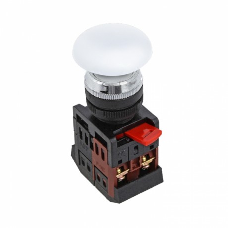 Кнопка AEA-22 белая NO+NC Грибок EKF PROxima pbn-aea-w
