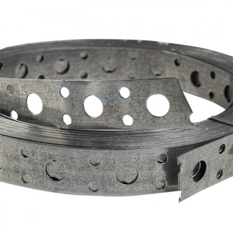 Лента перфорированная монтажная прямая 12х0,55 (10 м) EKF lpmp12x0.55-10