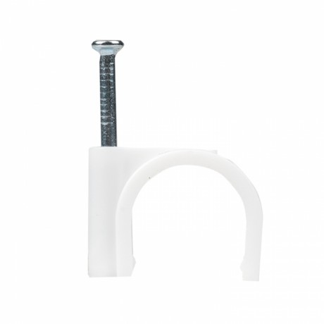 Скоба крепежная круглая (18мм.) (50шт.) EKF PROxima plcn-sr-18