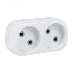 Разветвитель 2 гн. б/з плоский 6А 250B EKF PROxima ARP6-2