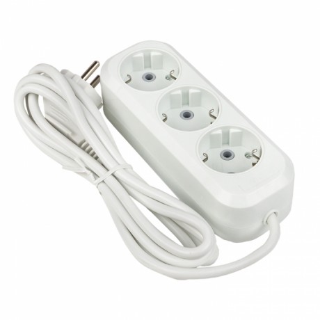 Удлинитель Эксперт 3 гнезда 3 метра 16А/3,5кВт с заземлением ПВС 3х1 EKF PROxima UBA16-310-3-03