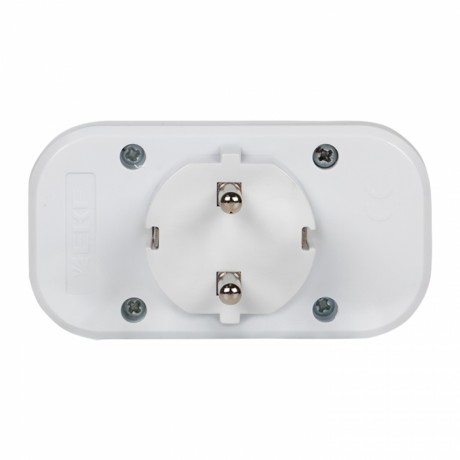 Разветвитель 2 гн. с/з плоский 16А 250B EKF PROxima ARP16-2