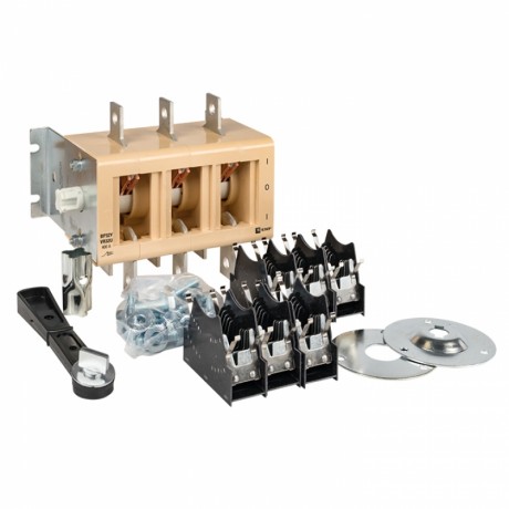 Выключатель-разъединитель ВР32У-37В71250 400А 2 направ.с д/г камерами съемная левая/правая рукоятка MAXima EKF PROxima uvr32-37b71250