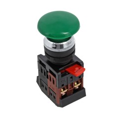 Кнопка AEA-22 зеленая NO+NC Грибок EKF PROxima pbn-aea-g