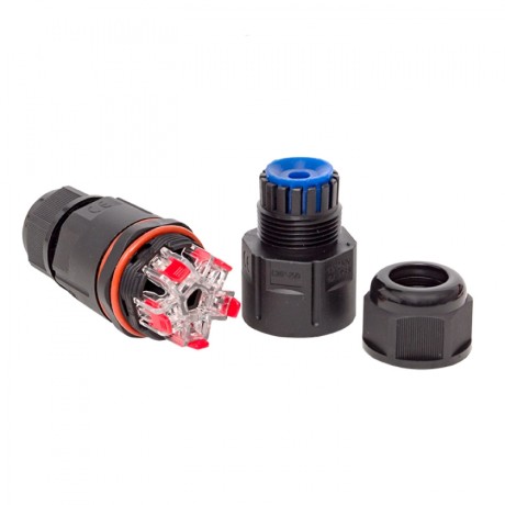 Кабельный коннектор I-образный (СМК 5PIN) IP68 FreeTools EKF PROxima cct2-smk5