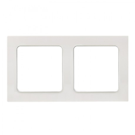 Стокгольм Рамка 2-местная белая EKF PROxima EXM-G-303-10