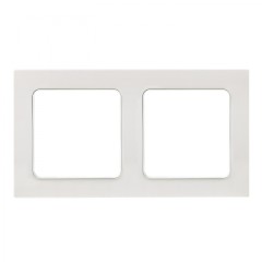 Стокгольм Рамка 2-местная белая EKF PROxima EXM-G-303-10