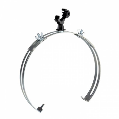 Держатель коньковый регулируемый большой с пластиковым фиксатором 230-350мм Ni EKF PROxima lp-42310-ni