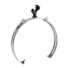 Держатель коньковый регулируемый большой с пластиковым фиксатором 230-350мм Ni EKF PROxima lp-42310-ni